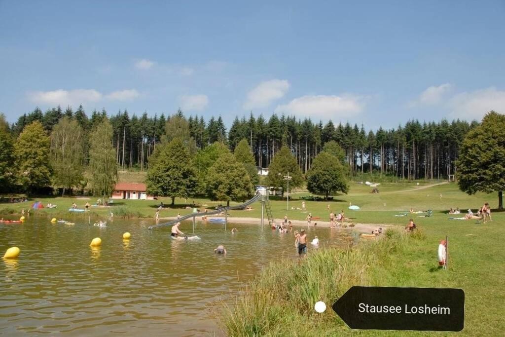 Ferienwohnung Susanne, Losheim Am See Wahlen Exterior foto