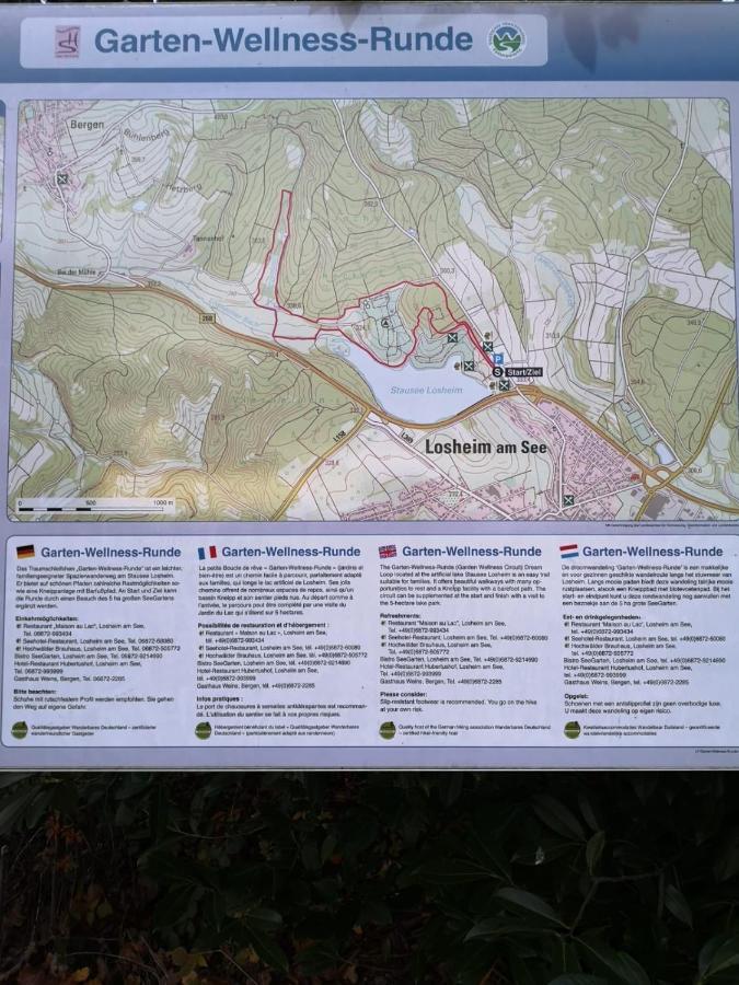 Ferienwohnung Susanne, Losheim Am See Wahlen Exterior foto